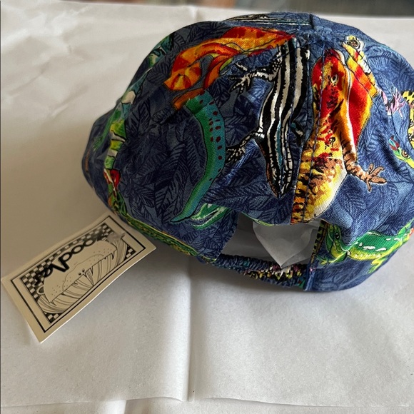 Zoodles Colorful Lizard Print Kids' Cap One of a Kind? - Picture 4 of 5